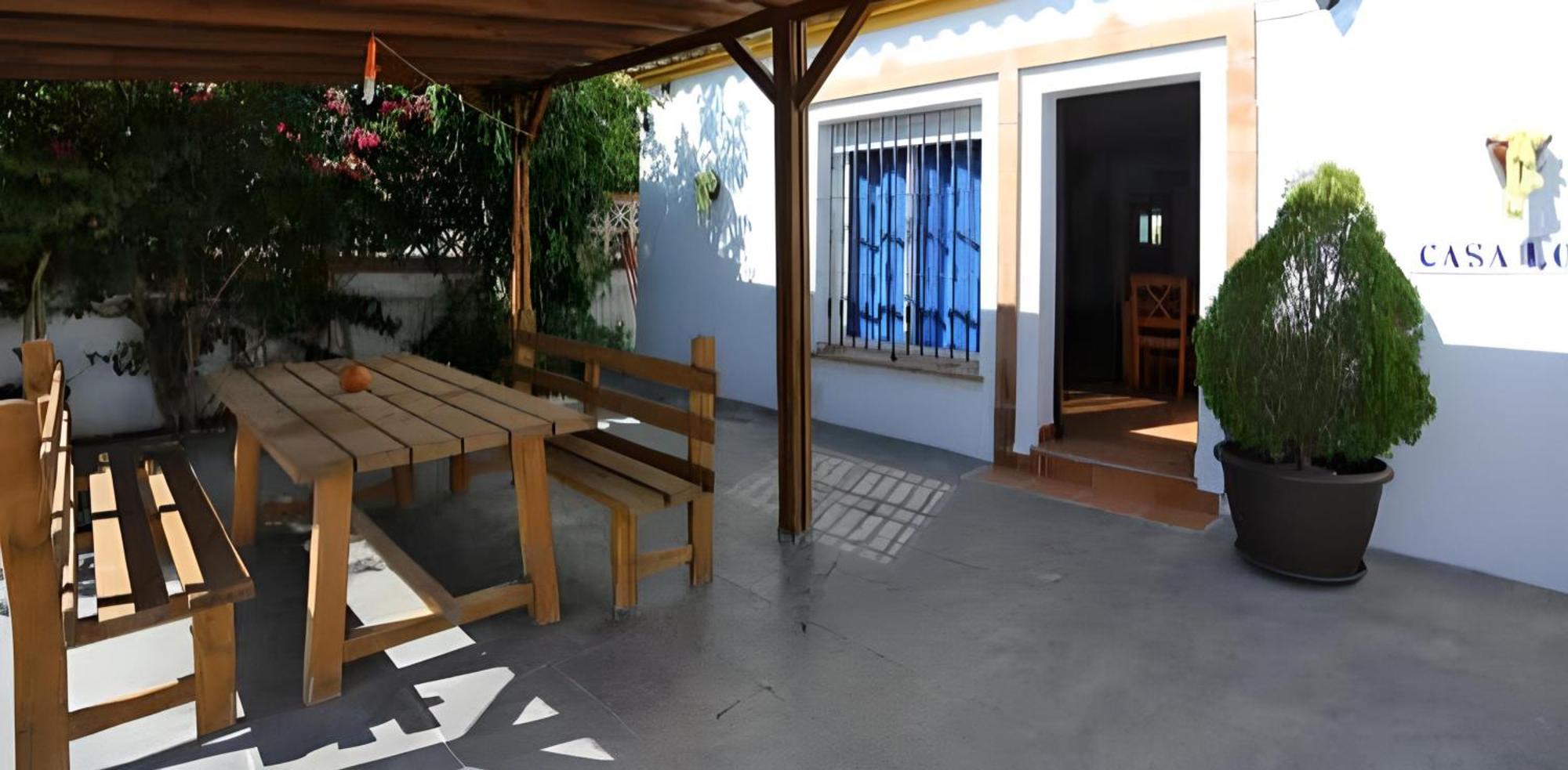 Вилла Casa Familiar 150 Metros De La Playa El Palmar Эль-Пальмар Экстерьер фото